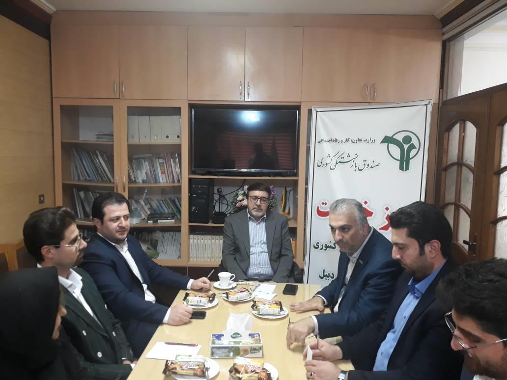 پوشش ۸۰ درصدی مراکز درمانی اردبیل توسط بیمه دی